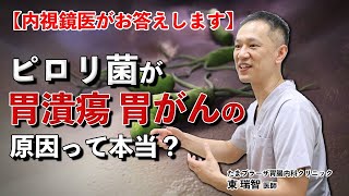 ピロリ菌って何か悪い事をするんですか？　教えて東先生