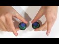 polymer clay project glitter paw earring tutorial