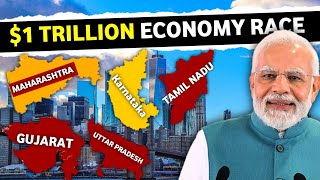 $1 TRILLION Economy Race In India | First Indian State to Become $1 TRILLION Economy ?