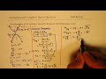 Equation of Common Tangents to Two y=2-x^2  y=5+x^2 Parabolas Derivatives MCV4U IMPORTANT