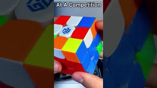 The TRUTH About Rubik’s Cube Competitions 🫢 #shorts