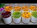 Cách làm Panna Cotta trái cây - pudding chanh dây mịn tan trong miệng không bị cứng - Tú Lê Miền Tây