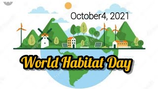 World Habitat Day 2021 | 10 Lines On World Habitat  Day - Speech/Essay On World Habitat Day