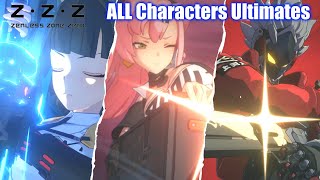 Zenless Zone Zero - All Characters Ultimates (Closed Beta)