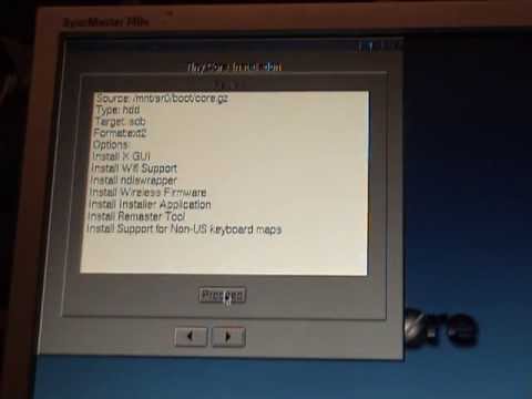 Installing Tiny Core Linux On A Usb Pendrive Youtube