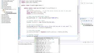 Java 3.6- DecimalFormat