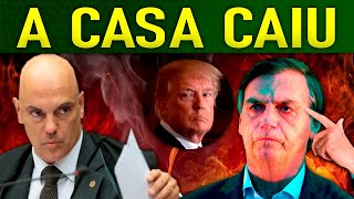 Alexandre tem PROVA-CHAVE de FUGA de Bolsonaro após CONVITE-FAKE pra posse de Trump!! PÂNlCO TOTAL!!