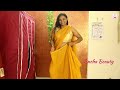 Best saree draping tutorials | easy beginners saree wearing tutorials | sneha beauty