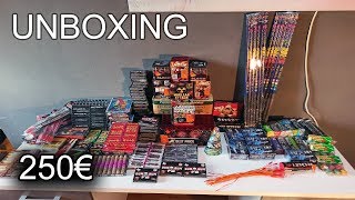 UNBOXING PYROTECHNIKY 2019/20 za 250€ - 21KG Pyrotechniky