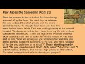 44. paul faces the sanhedrin acts 23