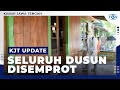 CEGAH KLASTER, SEJUMLAH DESA LAKUKAN PENYEMPROTAN DISINFEKTAN MASSAL