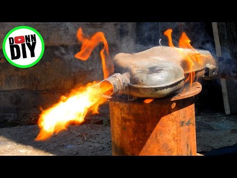 DIY 2 Stroke Exhaust Carbon Build Up Burnout DIY 2 Stroke Exhaust Carbon Build Up Burnout
