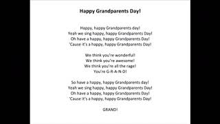 Happy Grandparents day.Karaoke