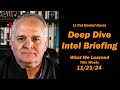 Deep Dive Intel Briefing: What We Learned This Week & more