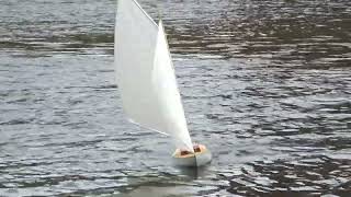 Modified Herreshoff NY-30 sailing in Boston 5/15/2022