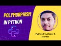 14. Polymorphism in Python | OOPs Concepts in Python