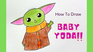 Baby Yoda  Drawing