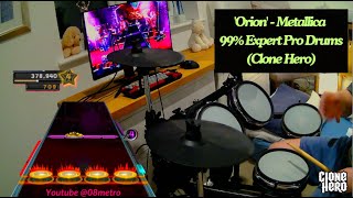 'Orion' - Metallica 99% Expert Pro Drums (Clone Hero)