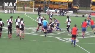 Donald A.Wilson vs. Barrie Central Senior Boys Rugby 2013