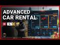 ADVANCED CAR RENTAL FIVEM | ESX/QB/QBX