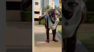 Face like a human but it's a Dog🐕in south africa 😱😱#shorts #southafrica #dog #nature #love #trending