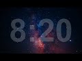 15 minute space test timer ✨ no music cosmic countdown