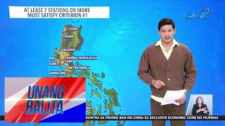 Tag-ulan, hindi pa opisyal kahit binagyo tayo nitong weekend - Weather update... | Unang Balita