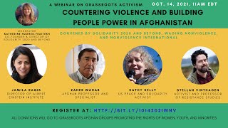 Countering violence and building people power in Afghanistan