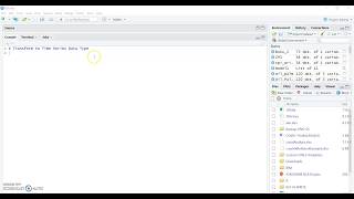 RStudio Lesson #3 Transform Data to Time Series Data Type (CPI data)