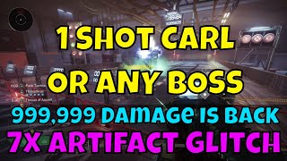 INSANE DAMAGE ARTIFACT Glitch 1 SHOT ANY BOSS One Phase Solo Argos 7x TCRASH Damage THREADLINGS