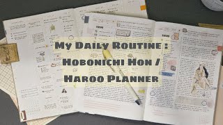 My Daily Routine: 2025 Hobonichi Hon | 2025 Haroo Planner (Weekly)