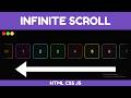 Build Infinite Carousel Animations in 4 Minutes Using HTML CSS & JavaScript