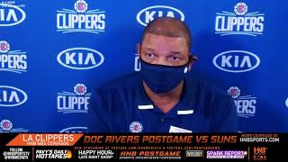 Doc Rivers postgame Phoenix Suns vs LA Clippers 8.4.2020