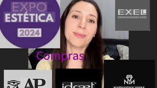 Expo Estética 2024 + compras en Nathacha Nina Make up, Andrea Pellegrino, Idraet, Exel…