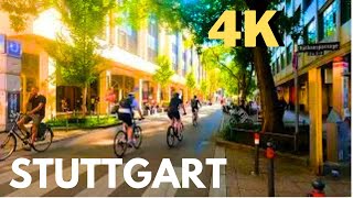 Walking in Stuttgart, Germany, 4k, Part 3 #stuttgart #germany #germanylifestyle #stuttgartcity #city