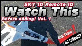 Watch This Before Adding Sky ID / RID to Older Spectrum  Receiver / Eflite RC Plane - Near Crash