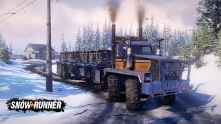 SnowRunner Walkthrough - Mountain Delivery [ 1440p 60FPS ] Gameplay