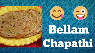 Bellam chapathi // tasty and healthy // telugu