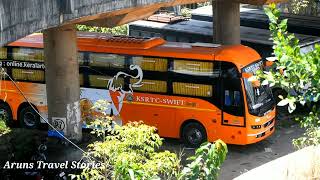 KSRTC Multi Axle Buses Resting at Ernakulam Ksrtc Depot/Garage.Scania,Volvo.