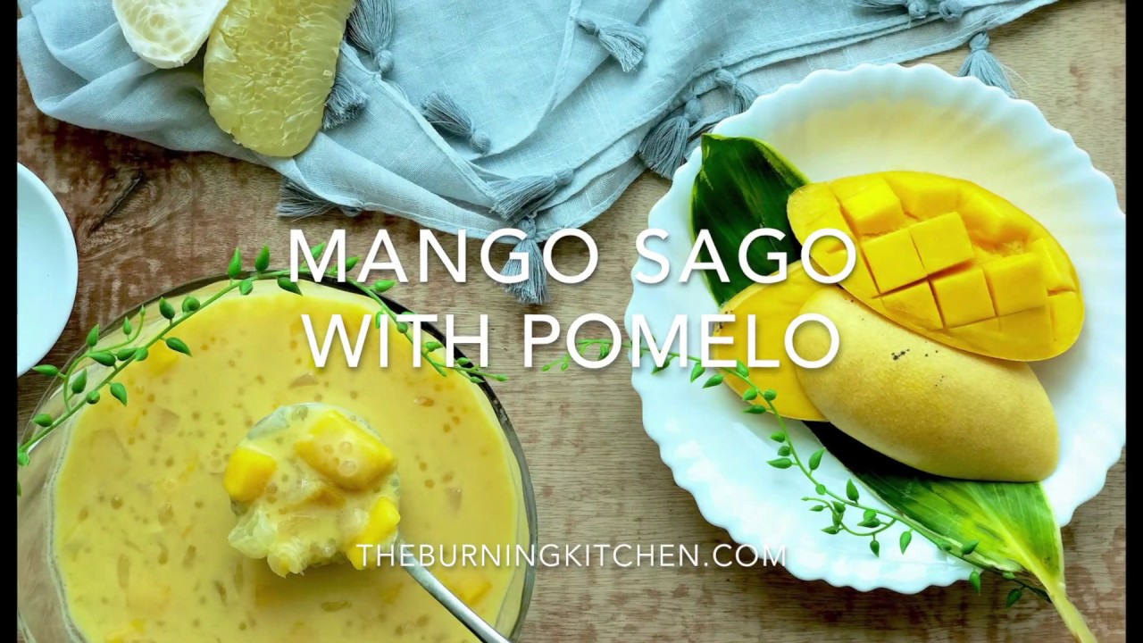 Ep 4 Mango Pomelo Sago Dessert (杨枝甘露) | 3 Minute Cooking With The ...