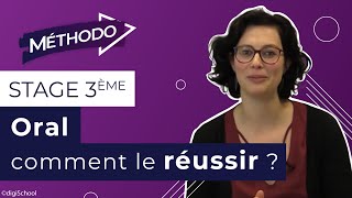 Oral de stage 3e : comment le réussir ?