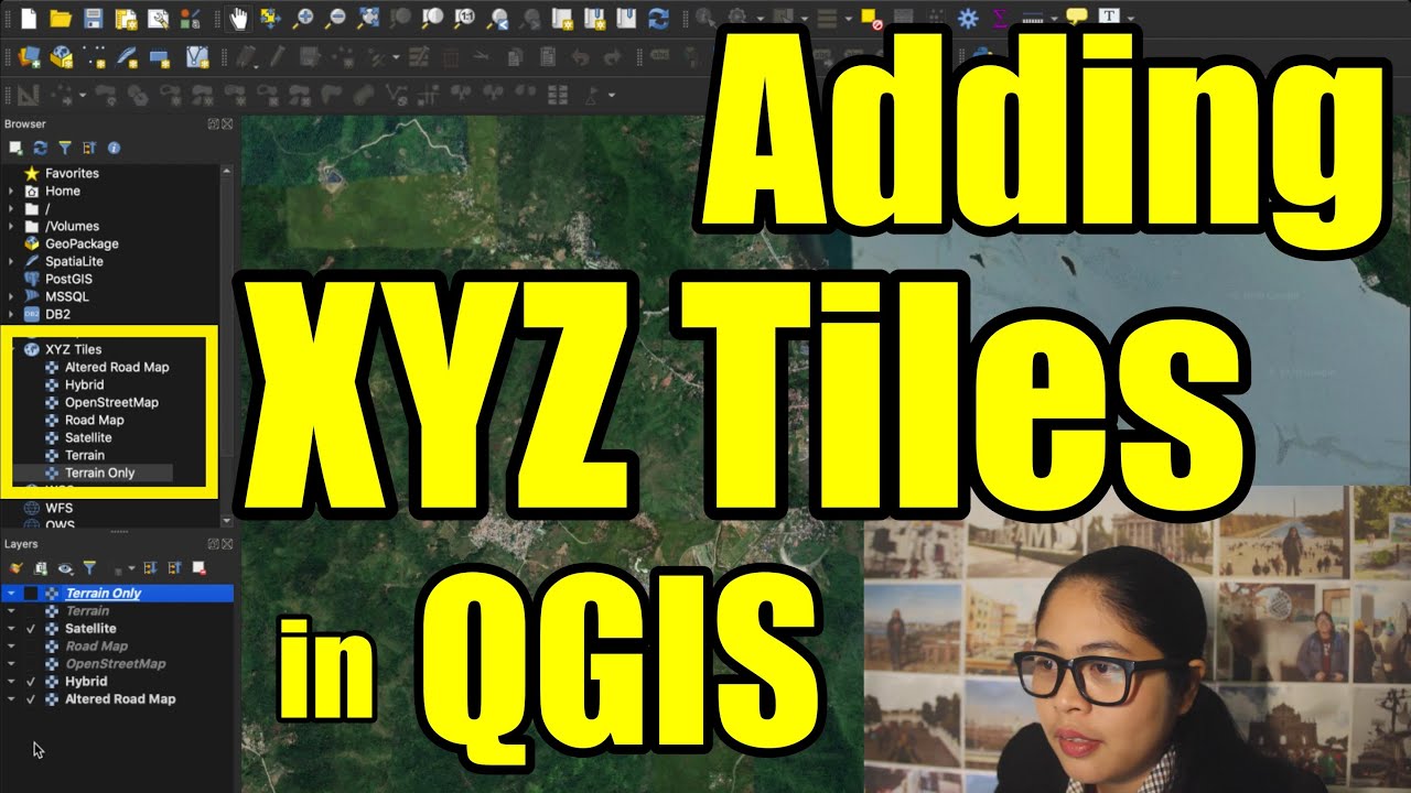 Adding XYZ Tiles In QGIS Environment - YouTube