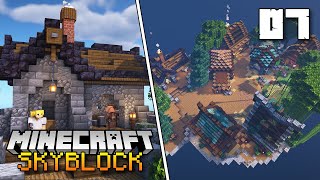 Minecraft Skyblock, But it's only One Block - Episode 7 - Cobble Generator Blacksmith
