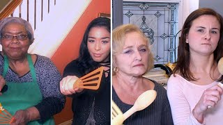 2 Adorable Grandmother and Granddaughter Duos Face Off in the Kitchen!