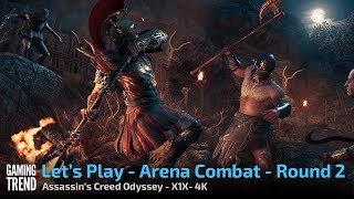 Assassin's Creed Odyssey - Arena Round 2 - X1X 4K [Gaming Trend]