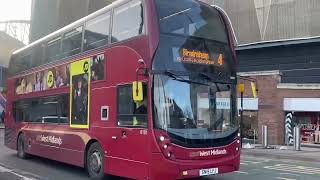 Enviro 400mmc 6101 Bus Route 4 Birmingham