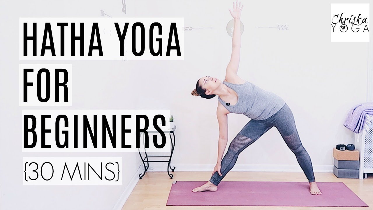 Hatha Yoga For Beginners | 30 Min Yoga Class With Yoga Standing Poses ...