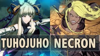 GBVSR:🔥Tuhojuho (Yuel) Vs Necron (Beelzebub)🔥| High Level Gameplay.