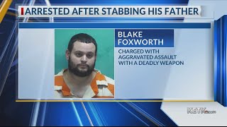 Sheriff: Nacogdoches man arrested after stabbing father, slashing his throat