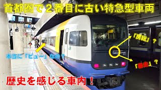 【Boso(暴走？) View Express 255】首都圏で2番目に古い特急形車両に乗ってきた